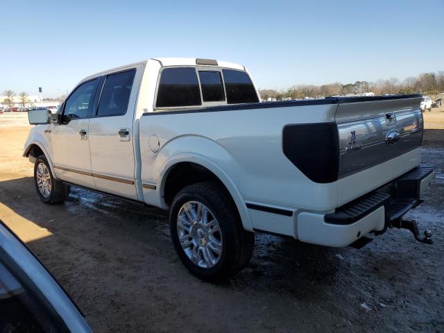 1FTPW14V69FA04136 - 2009 FORD F150 SUPERCREW WHITE photo 2