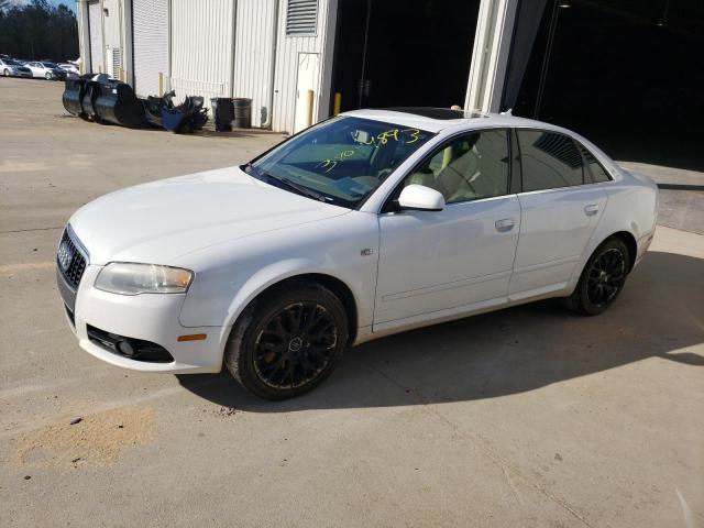 WAUAF78EX8A148011 - 2008 AUDI A4 2.0T WHITE photo 1