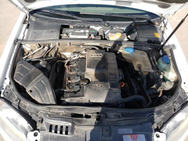 WAUAF78EX8A148011 - 2008 AUDI A4 2.0T WHITE photo 11