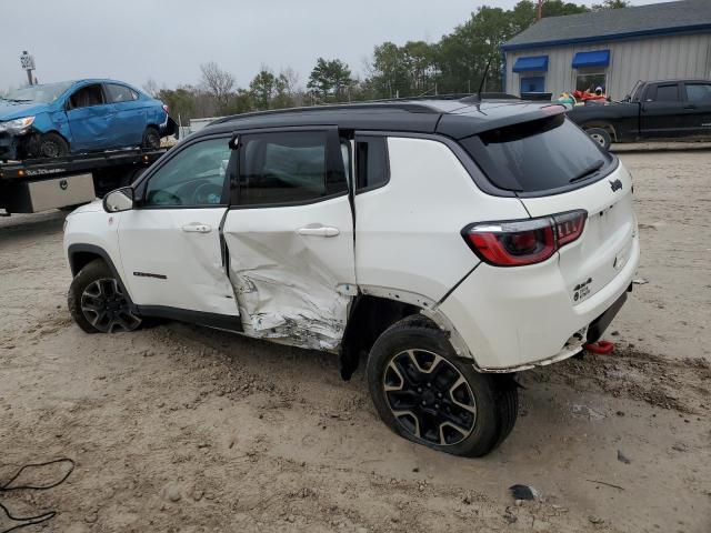 3C4NJDDB9LT227622 - 2020 JEEP COMPASS TRAILHAWK WHITE photo 2