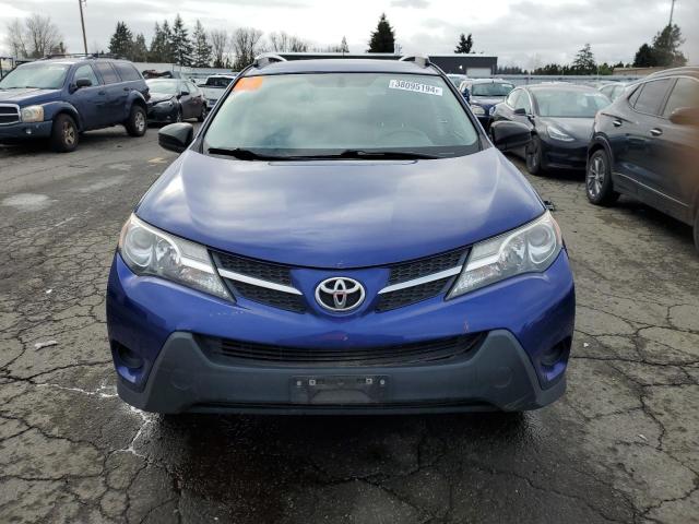 2T3BFREV8FW256178 - 2015 TOYOTA RAV4 LE BLUE photo 5