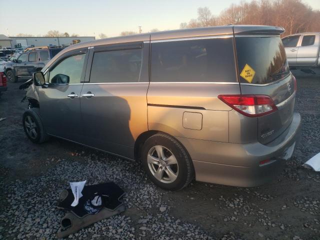 JN8AE2KP0D9065271 - 2013 NISSAN QUEST S GRAY photo 2