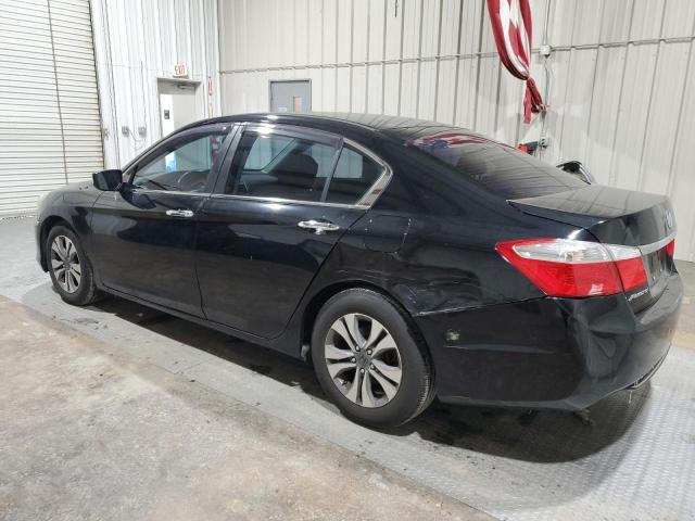 1HGCR2F34EA165858 - 2014 HONDA ACCORD LX BLACK photo 2