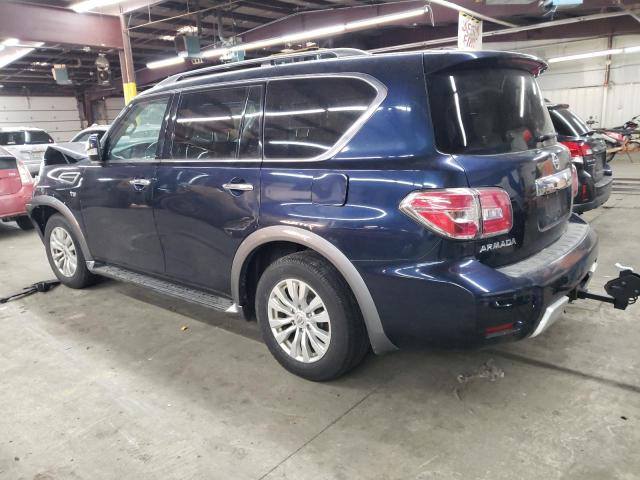 JN8AY2NC3J9552394 - 2018 NISSAN ARMADA SV BLUE photo 2