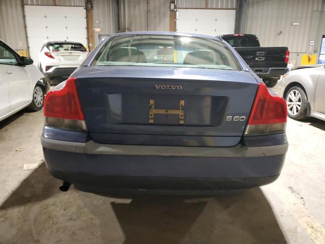 YV1RS61R522186993 - 2002 VOLVO S60 BLUE photo 6