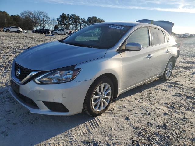 3N1AB7AP9JL631274 - 2018 NISSAN SENTRA S SILVER photo 1