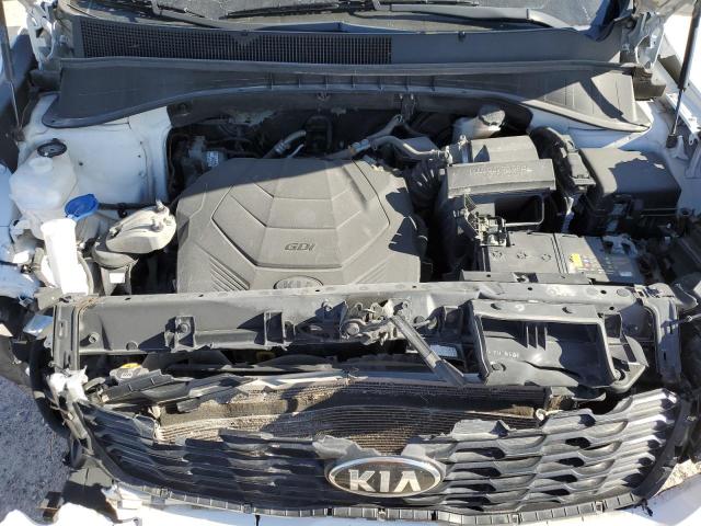 5XYPG4A57LG631936 - 2020 KIA SORENTO S WHITE photo 12