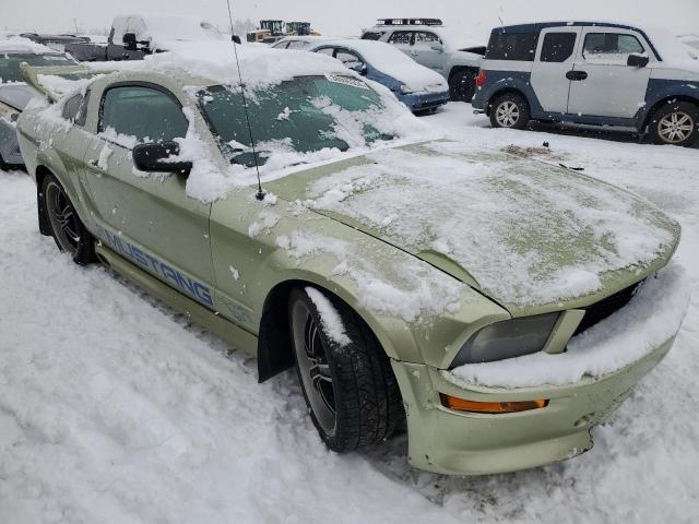 1ZVFT80NX55156713 - 2005 FORD MUSTANG GREEN photo 4