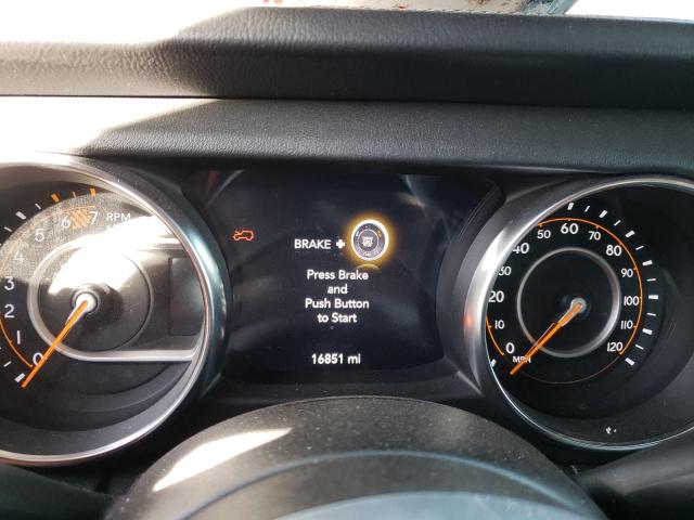 1C4HJXEN6MW718362 - 2021 JEEP WRANGLER U SAHARA BURGUNDY photo 9