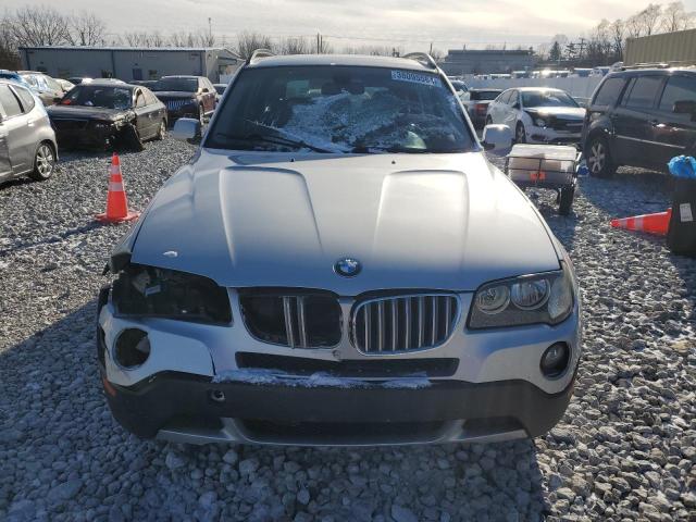 WBXPC93498WJ10808 - 2008 BMW X3 3.0SI SILVER photo 5