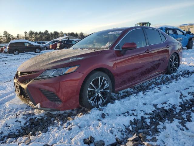 4T1B11HK2JU596123 - 2018 TOYOTA CAMRY L MAROON photo 1