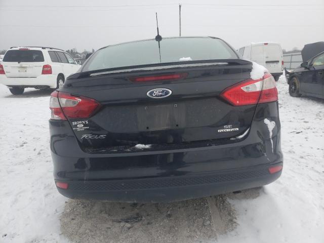 1FADP3F29EL245673 - 2014 FORD FOCUS SE BLACK photo 6