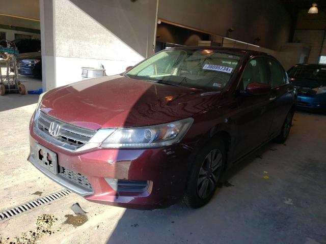 1HGCR2F33DA075308 - 2013 HONDA ACCORD LX BURGUNDY photo 1