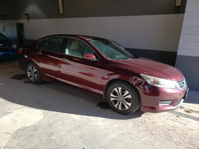 1HGCR2F33DA075308 - 2013 HONDA ACCORD LX BURGUNDY photo 4