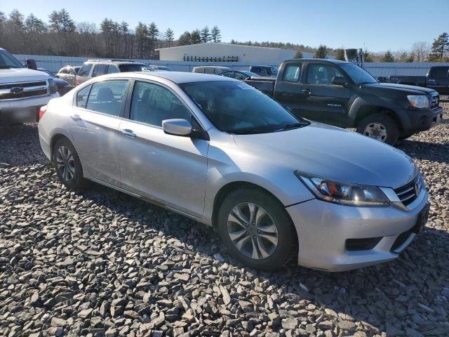 1HGCR2F30FA034945 - 2015 HONDA ACCORD LX SILVER photo 4