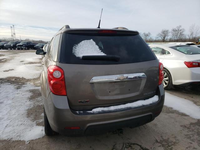 2CNALPEC0B6297199 - 2011 CHEVROLET EQUINOX LT GRAY photo 6