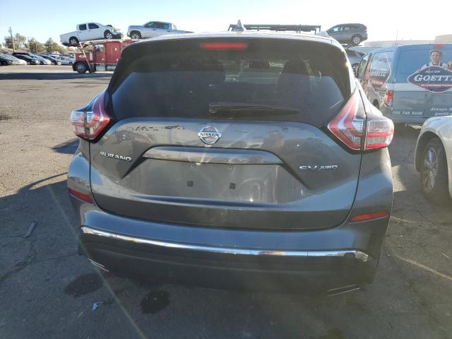 5N1AZ2MH7JN191647 - 2018 NISSAN MURANO S GRAY photo 6