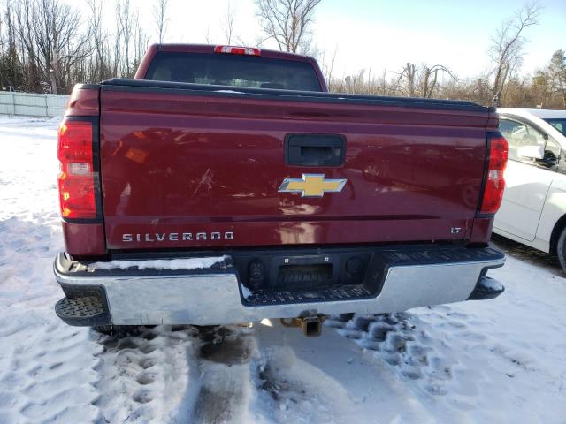 1GCVKREC7HZ118352 - 2017 CHEVROLET SILVERADO K1500 LT RED photo 6