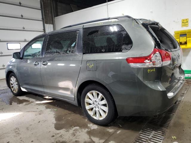 5TDJK3DC9BS016959 - 2011 TOYOTA SIENNA LE GREEN photo 2