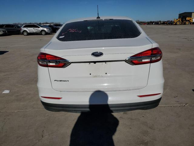 3FA6P0G76KR171417 - 2019 FORD FUSION S WHITE photo 6