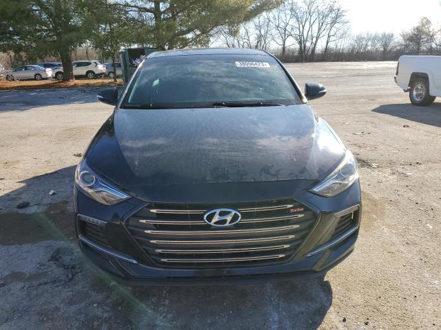 KMHD04LB9JU718884 - 2018 HYUNDAI ELANTRA SPORT BLACK photo 5