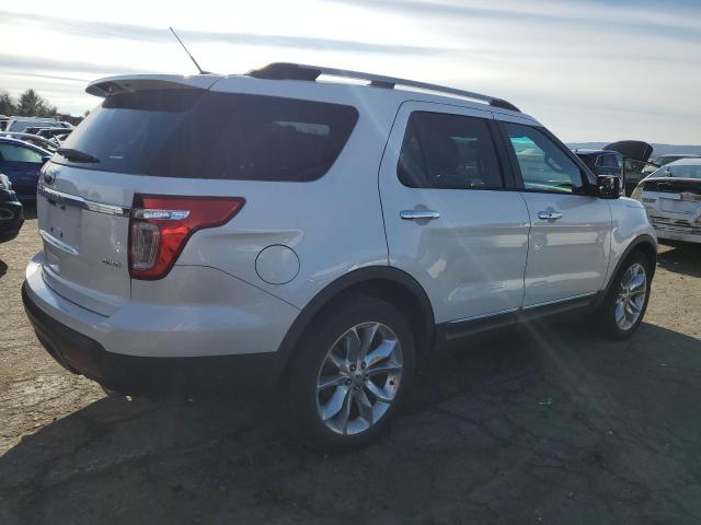 1FM5K8F85EGB76886 - 2014 FORD EXPLORER LIMITED WHITE photo 3