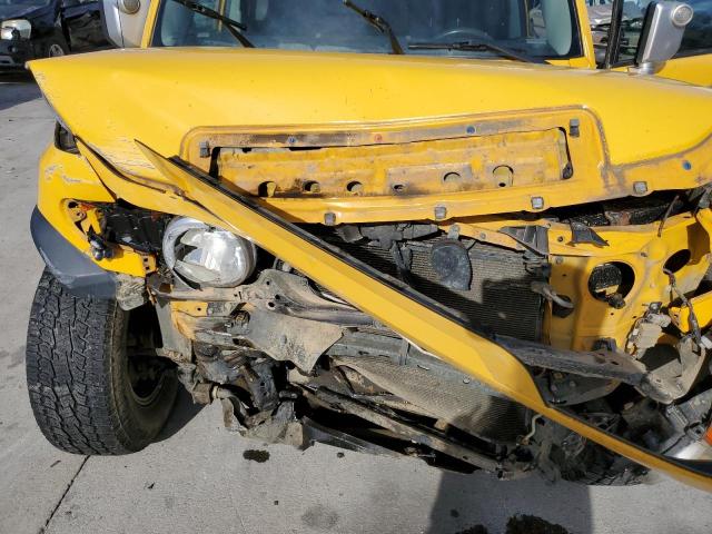 JTEBU11F770011671 - 2007 TOYOTA FJ CRUISER YELLOW photo 11