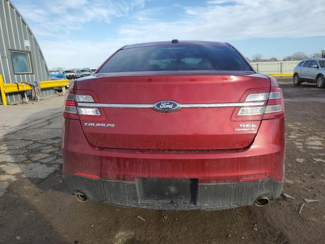 1FAHP2E83KG101011 - 2019 FORD TAURUS SEL RED photo 6