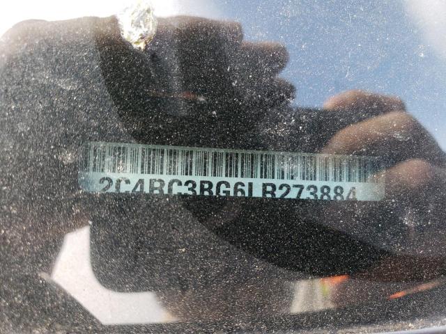 2C4RC3BG6LR273884 - 2020 CHRYSLER PACIFICA TOURING L Սև լուսանկար 13