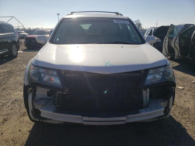 2HNYD28487H553635 - 2007 ACURA MDX TECHNOLOGY WHITE photo 5