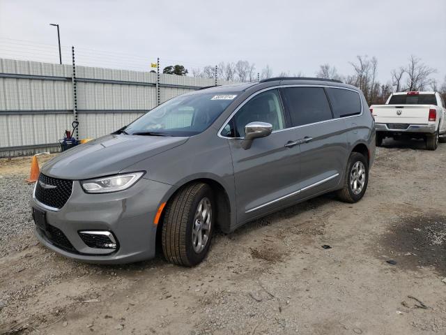 2C4RC3GG2NR185037 - 2022 CHRYSLER PACIFICA LIMITED GRAY photo 1