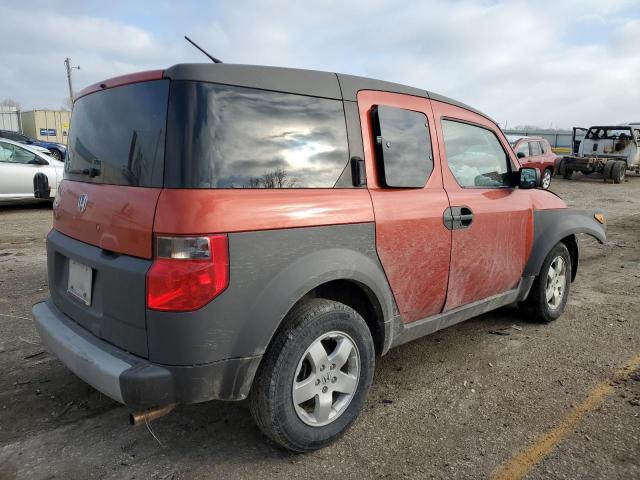 5J6YH18593L016941 - 2003 HONDA ELEMENT EX ORANGE photo 3