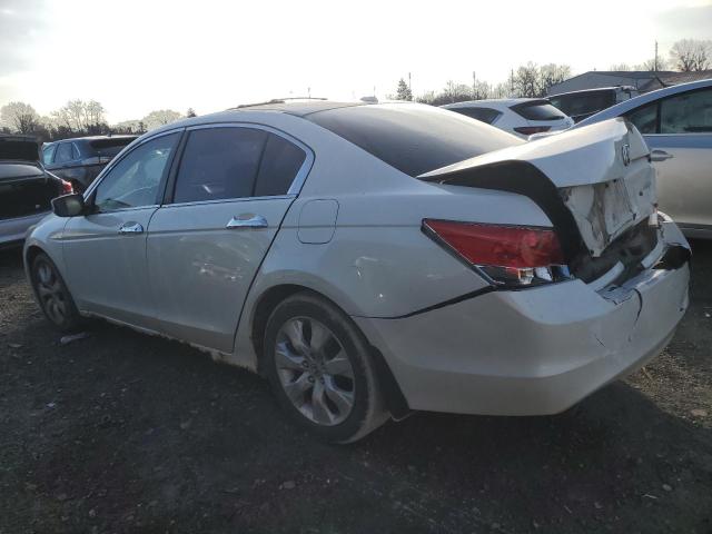 1HGCP36859A050800 - 2009 HONDA ACCORD EXL WHITE photo 2