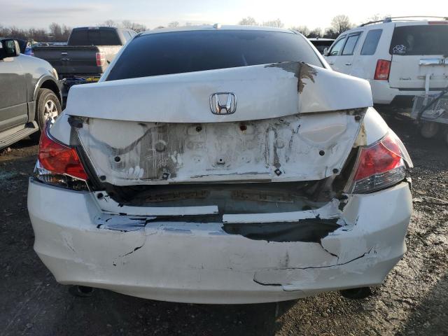 1HGCP36859A050800 - 2009 HONDA ACCORD EXL WHITE photo 6