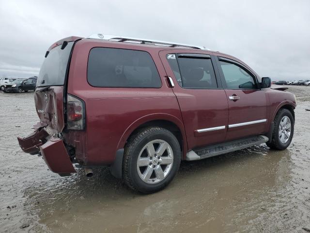 5N1BA0NF0BN618942 - 2011 NISSAN ARMADA PLATINUM MAROON photo 3