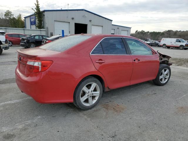 4T1BF1FK5CU606991 - 2012 TOYOTA CAMRY BASE RED photo 3