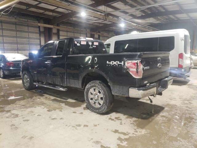 1FTFX1ET6BFB22506 - 2011 FORD F-150 SUPER CAB BLACK photo 2