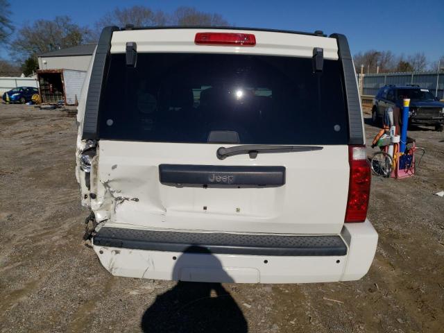 1J4RG4GK5AC156787 - 2010 JEEP COMMANDER SPORT თეთრი ფოტო 6