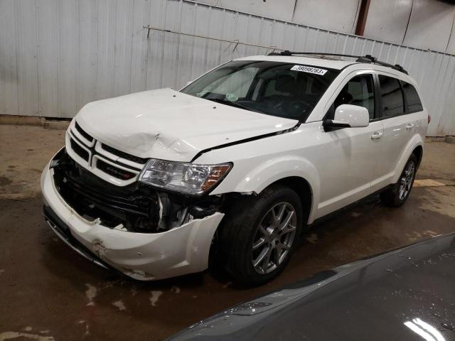 3C4PDDEG8CT337085 - 2012 DODGE JOURNEY R/T WHITE photo 1