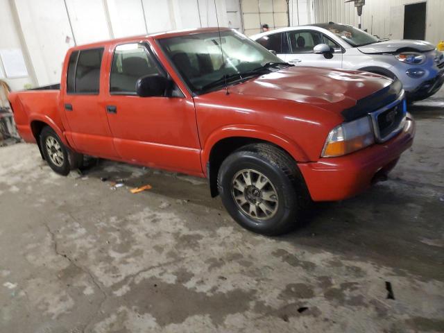 1GTDT13W02K195538 - 2002 GMC SONOMA RED photo 4