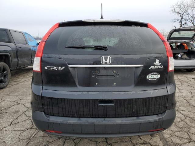 2HKRM4H77CH621635 - 2012 HONDA CR-V EXL BLACK photo 6