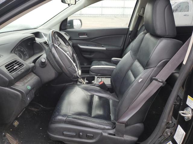 2HKRM4H77CH621635 - 2012 HONDA CR-V EXL BLACK photo 7