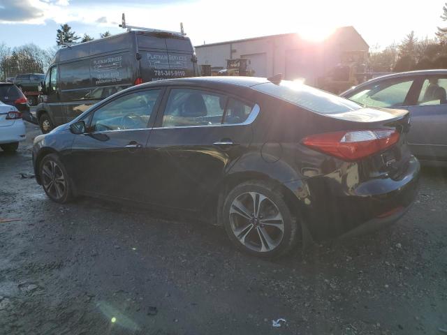 KNAFZ4A88E5163563 - 2014 KIA FORTE EX BLACK photo 2