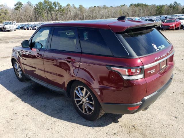 SALWG2FV6HA669876 - 2017 LAND ROVER RANGE ROVE SE BURGUNDY photo 2