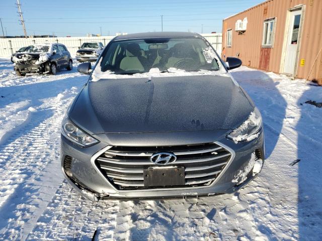 KMHD74LF3HU428391 - 2017 HYUNDAI ELANTRA SE GRAY photo 5