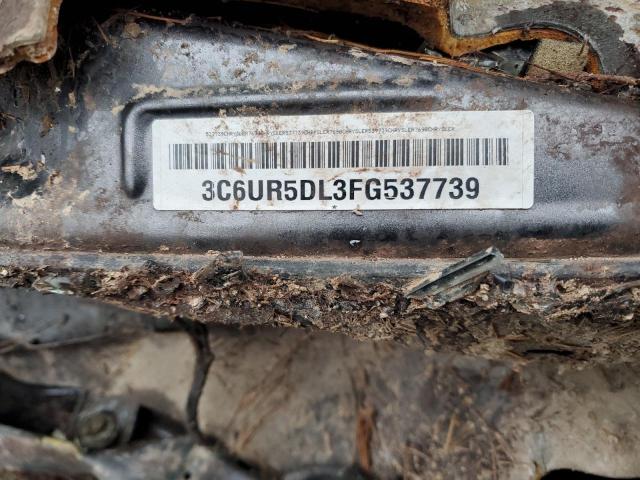 3C6UR5DL3FG537739 - 2015 RAM 2500 SLT შავი ფოტო 12