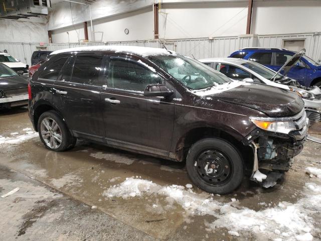 2FMDK3JC7DBE19193 - 2013 FORD EDGE SEL PURPLE photo 4