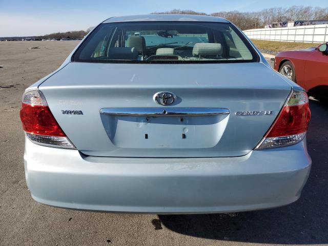 4T1BE30K95U636120 - 2005 TOYOTA CAMRY LE BLUE photo 6