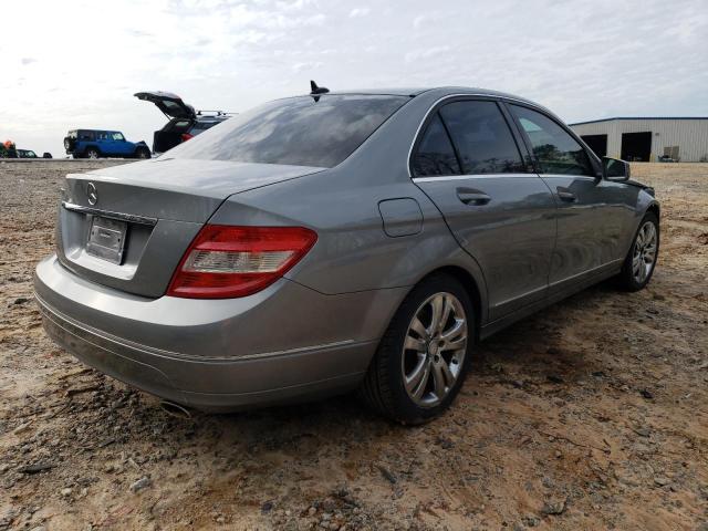 WDDGF5EB9BA449815 - 2011 MERCEDES-BENZ C 300 SILVER photo 3