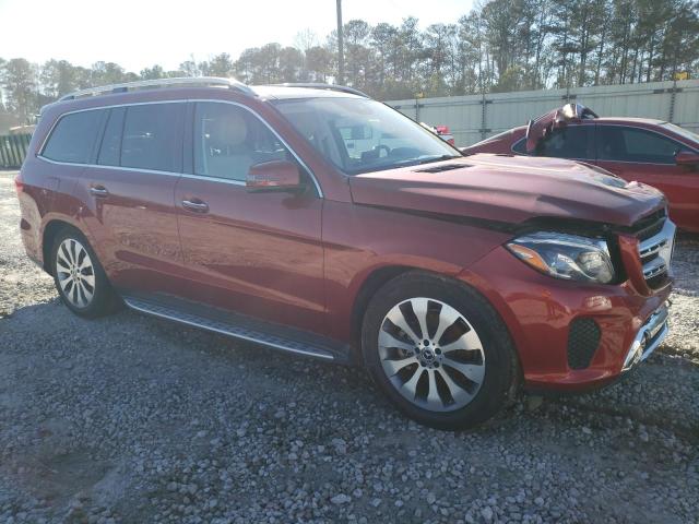 4JGDF6EE3KB231517 - 2019 MERCEDES-BENZ GLS 450 4MATIC RED photo 4